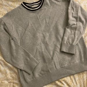 H&M grey knit sweater